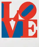Robert Indiana, Love, from Book of Love, 1996, Screenprint in colors, on A.N.W Crestwood Museum Edition Paper, with full margins