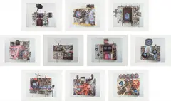 Untitled by Nam June Paik, 1992, The complete set of 10 offset lithographs in colors, on wove paper, with full margins, with colophon, accompanied by the, sold Oct 2016