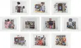 Nam June Paik, Untitled, 1992, The complete set of 10 offset lithographs in colors, on wove paper, with full margins, with colophon, accompanied by the catalogue Il Novecento di Nam June Paik , all contained in the original red linen-covered portfolio case with gold stamped lettering