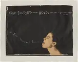 Lesley Dill, Homage to N.S., 1997, Screenprint and lithograph in colors with thread and wire, on Japanese paper, with full margins