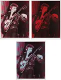 Russell Young and Mick Rock, David Bowie: three prints, 2008, Three screenprints in colors, on heavy wove paper, with full margins
