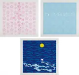 Snow Moon Flower by Takashi Murakami, 2002, The complete set of three screenprints in colors, 2002, on wove paper, with full margins, offered Oct 2016