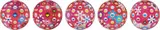 Flower Ball (3D)-Turn Red!; Hey! You! Do You Feel What I Feel?; Flower Ball (3D) - Blue, Red; Letter to Picasso; Groping for the Truth by Takashi Murakami, 2013-14, Five offset lithographs in colors, on smooth wove paper, the full sheets, sold Oct 2016