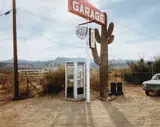 U.S. 93, Wikieup, Arizona, December 14 by Stephen Shore, 1976, Chromogenic print, printed later, sold Apr 2016