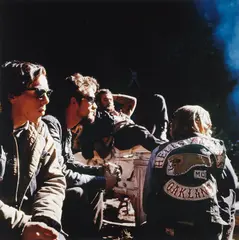 Hunter S. Thompson, Hell’s Angels, Group, California, circa 1960, Chromogenic print, printed 2006