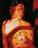 Arthur S. Siegel, Untitled (Nude and Projection), 1949, Chromogenic print