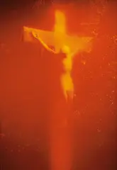 Andres Serrano, Piss Christ, 1987, Dye destruction print, face-mounted to Plexiglas