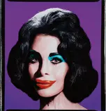 Amanda as Andy Warhol's Liz in Purple by David LaChapelle, 2007, Chromogenic print, sold Apr 2016