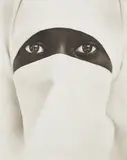 Chester Higgins, Jr., Muslim Woman, New York City, 1990, Gelatin silver print, printed 2007