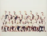 Team from Pictures of Chocolate by Vik Muniz, 1998, Dye destruction print, offered Apr 2016