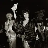Nan Goldin, Colette modeling in the Beauty Parade, Boston