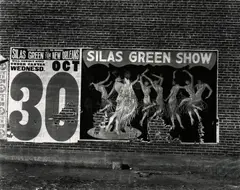 Show Bill, Dempolis, Alabama by Walker Evans, 1936, Gelatin silver print, probably printed 1960s, offered Apr 2016