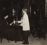 Lewis Hine, A young table boy in Newsome's ice cream parlor, Birmingham, Alabama, October