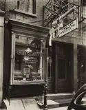 Gunsmith, 6 Central Market Place, Manhattan by Berenice Abbott, 1937, Gelatin silver print, offered Apr 2016