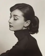Yousuf Karsh, Audrey Hepburn, 1956, Gelatin silver print, printed later