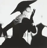Blowing Kiss, Barbara Mullen, New York by Lillian Bassman, circa 1958, Gelatin silver print, printed later, sold Apr 2016
