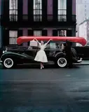 William Helburn, Red Canoe, 1957, Archival pigment print, printed later