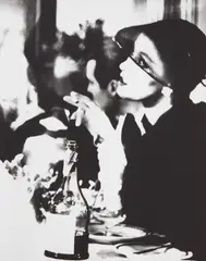 Lillian Bassman, Barbara Mullen, Le Pavillon, New York, 1950, Gelatin silver print, printed later