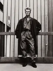 David Bowie, Monte-Carlo by Helmut Newton, 1982, Gelatin silver print, sold Apr 2016