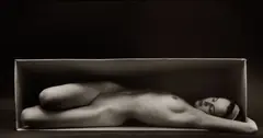 In the Box - horizontal by Ruth Bernhard, 1962, Gelatin silver print, printed later, sold Apr 2016
