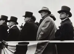 Robert Frank, City Fathers, Hoboken, New Jersey, 1955-1956, Gelatin silver print, printed 1960s or before