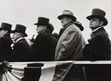Robert Frank, City Fathers, Hoboken, New Jersey, 1955-1956, Gelatin silver print, printed 1960s or before