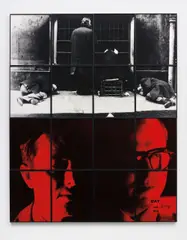 Day by Gilbert&George, 1978, gelatin silver prints with hand-colouring, in artist's frame, in 16 parts, offered Oct 2016