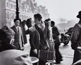 Robert Doisneau, Le baiser de l'Hôtel de Ville, 1950, Gelatin silver print, printed later