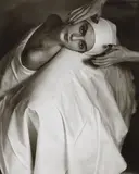 Carmen Face Massage, New York by Horst P. Horst, 1946, Gelatin silver print, printed later, offered Oct 2016