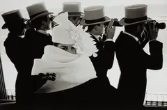 Givenchy Hat C, Paris by Frank Horvat, 1958, Archival pigment print, printed later, sold Oct 2016