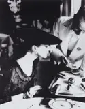 Lillian Bassman, The Little Furs, Barbara Mullen, Russian broadtail jacket by Trigère and hat by Lilly Daché, Essex House, New York