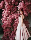 Norman Parkinson, Audrey Hepburn with Flowers II, Rome