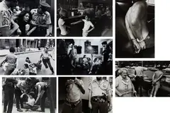Leonard Freed, Selected images from Police Work, 1978, Eight gelatin silver prints
