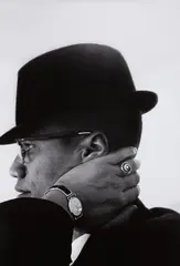 Malcolm X, Chicago by Eve Arnold, 1961, Gelatin silver print, printed later, sold Oct 2016