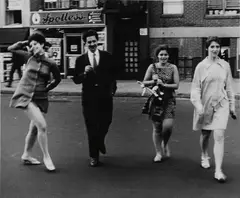 Anonymous, Untitled (The Arbus Family in New York), n.d., Gelatin silver print