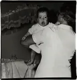 Toddler being held by nurse, N.J. by Diane Arbus, 1968, Gelatin silver print, offered Oct 2016
