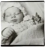 A sleeping baby, N.J. by Diane Arbus, 1968, Gelatin silver print, offered Oct 2016