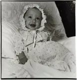 Baby in a lacey bonnet, N.Y.C. by Diane Arbus, 1968, Gelatin silver print, offered Oct 2016