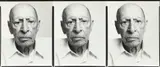 Igor Stravinsky, composer, New York City, November 2 by Richard Avedon, 1969, Gelatin silver triptych, hinged and flush-mounted together as one panorama, printed 1975, sold Oct 2016