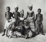 Dahomey Children by Irving Penn, 1967, Platinum palladium print, printed 1973, offered Oct 2016