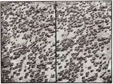 Peter Beard, 756 elephants in misery-likes company formation, Tsavo during the die-off