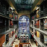 Bibliothèque Nationale de France Paris XV by Candida Höfer, 1998, Chromogenic print, sold Oct 2016