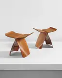 Sori Yanagi, Pair of "Butterfly" stools