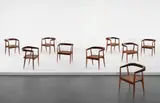 Joaquim Tenreiro, Set of nine armchairs