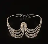Mary Lee Hu, Neckpiece, 1970s, Sterling silver