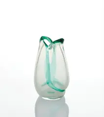 Vase by Archimede Seguso, circa 1952, Merletto glass, offered Jun 2016
