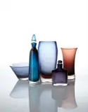 Paolo Venini, Two vases, two decanters, and a bowl