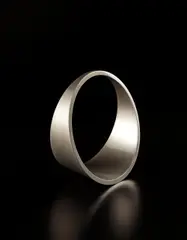 Construction, no. 282 C by James Prestini, circa 1972, Nickel-plated steel, offered Dec 2016