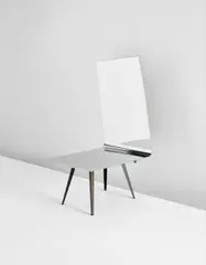 "Table" by Ron Arad, 2012, Painted and mirror-polished stainless steel, offered Dec 2016
