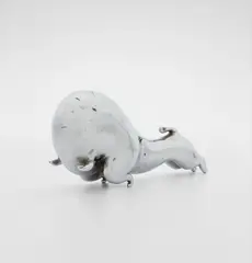 Russel Wright, "Rodeo Bull", circa 1930, Chromium-plated metal